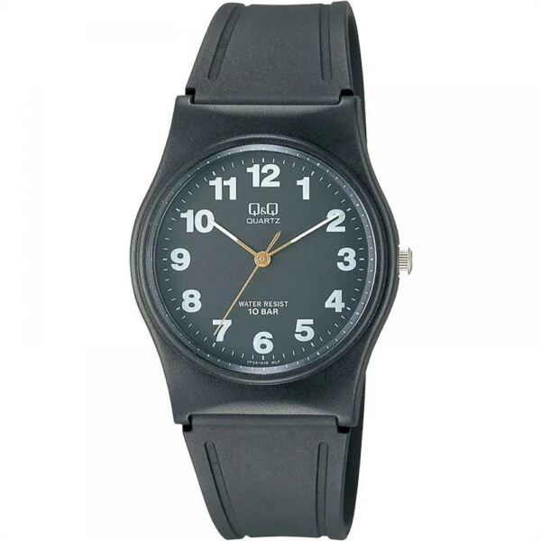 Q&Q Black Luminous Analog Watch – Model AY14118BK - Image 2