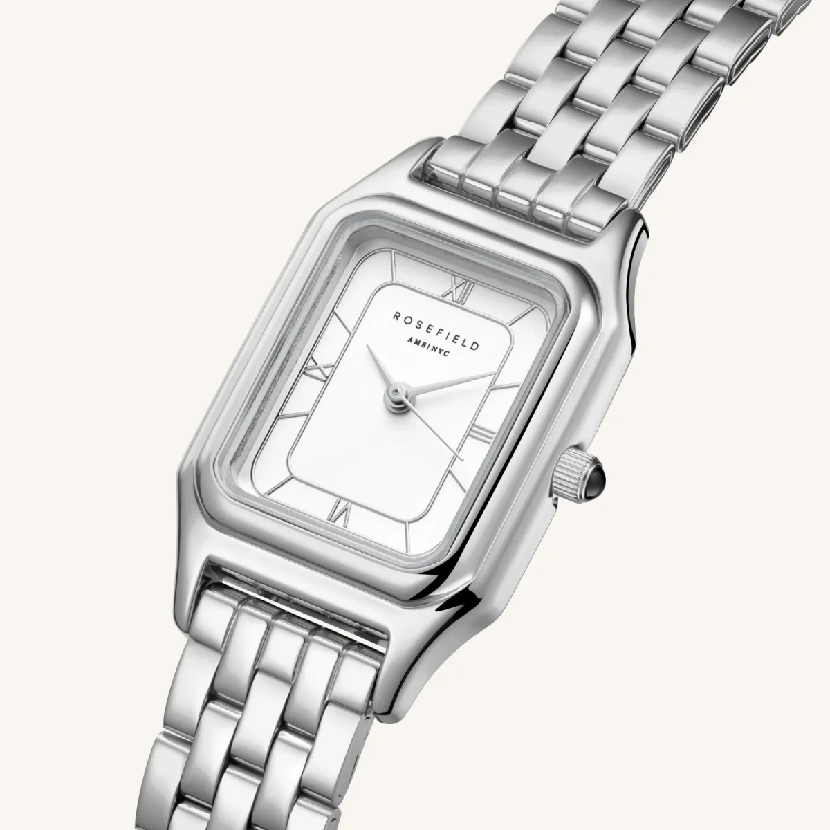 Rosefield Ivy White Silver Watch - Image 4